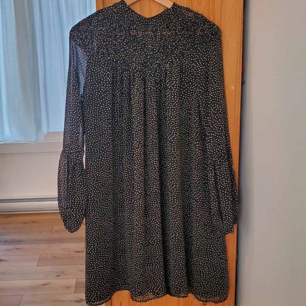 Zara Baby Doll Polka Dot Dress